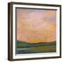 Vivid Layered Landscape I-Mehmet Altug-Framed Art Print