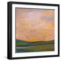 Vivid Layered Landscape I-Mehmet Altug-Framed Art Print