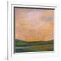 Vivid Layered Landscape I-Mehmet Altug-Framed Art Print