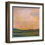 Vivid Layered Landscape I-Mehmet Altug-Framed Art Print