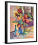 Vivid Life I-Warren Cullar-Framed Art Print