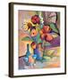 Vivid Life I-Warren Cullar-Framed Art Print