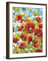 Vivid Poppies I-Carolee Vitaletti-Framed Art Print