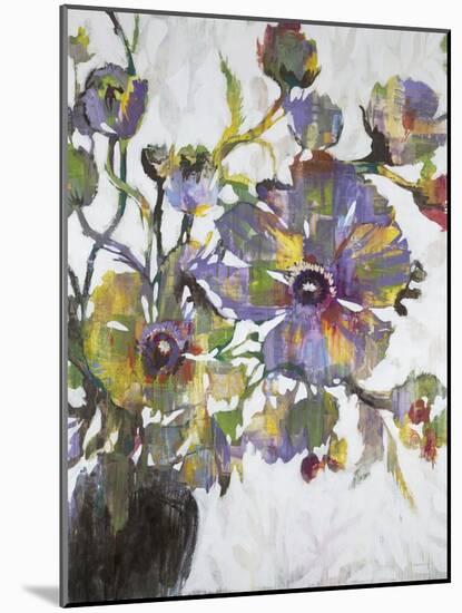 Vivid Poppies-Liz Jardine-Mounted Art Print