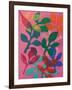 Vivid Stems IV-Regina Moore-Framed Art Print