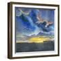 Vivid Sunset I-Grace Popp-Framed Art Print