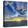 Vivid Sunset I-Grace Popp-Stretched Canvas