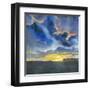 Vivid Sunset I-Grace Popp-Framed Art Print