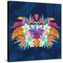 Vivid Tropical Love-James Thew-Stretched Canvas