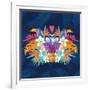 Vivid Tropical Love-James Thew-Framed Art Print