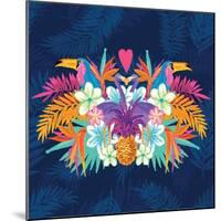 Vivid Tropical Love-James Thew-Mounted Art Print