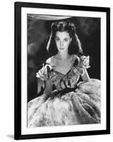 Vivien Leigh, Gone with the Wind, directed by Victor Fleming, 1939 (b/w photo)-null-Framed Photo