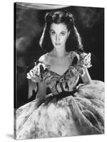 Vivien Leigh, Gone with the Wind, directed by Victor Fleming, 1939 (b/w photo)-null-Stretched Canvas