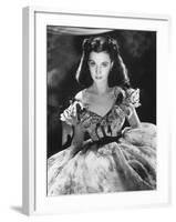 Vivien Leigh, Gone with the Wind, directed by Victor Fleming, 1939 (b/w photo)-null-Framed Photo