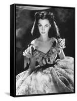 Vivien Leigh, Gone with the Wind, directed by Victor Fleming, 1939 (b/w photo)-null-Framed Stretched Canvas