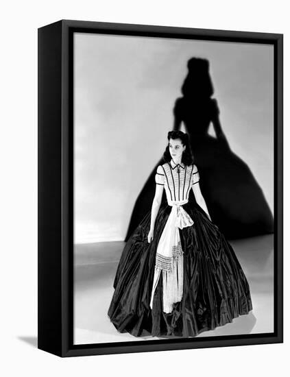 Vivien Leigh, Gone with the Wind, directed by Victor Fleming, 1939 (b/w photo)-null-Framed Stretched Canvas