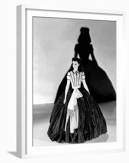 Vivien Leigh, Gone with the Wind, directed by Victor Fleming, 1939 (b/w photo)-null-Framed Photo