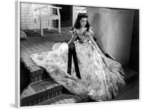 Vivien Leigh, Gone with the Wind, directed by Victor Fleming, 1939 (b/w photo)-null-Framed Photo