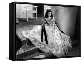 Vivien Leigh, Gone with the Wind, directed by Victor Fleming, 1939 (b/w photo)-null-Framed Stretched Canvas