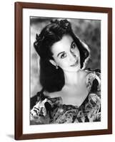 Vivien Leigh, Gone with the Wind, directed by Victor Fleming, 1939 (b/w photo)-null-Framed Photo