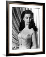 Vivien Leigh, Gone with the Wind, directed by Victor Fleming, 1939 (b/w photo)-null-Framed Photo