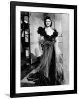 Vivien Leigh, Gone with the Wind, directed by Victor Fleming, 1939 (b/w photo)-null-Framed Photo