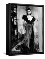 Vivien Leigh, Gone with the Wind, directed by Victor Fleming, 1939 (b/w photo)-null-Framed Stretched Canvas