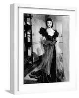 Vivien Leigh, Gone with the Wind, directed by Victor Fleming, 1939 (b/w photo)-null-Framed Photo