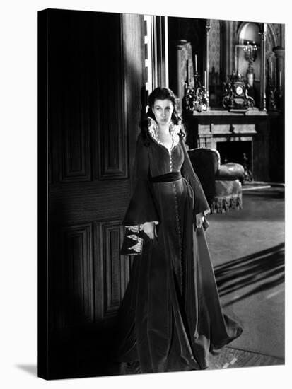 Vivien Leigh, Gone with the Wind, directed by Victor Fleming, 1939 (b/w photo)-null-Stretched Canvas