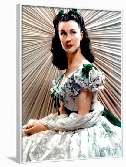 Vivien Leigh, Gone with the Wind, directed by Victor Fleming, 1939 (photo)-null-Framed Photo