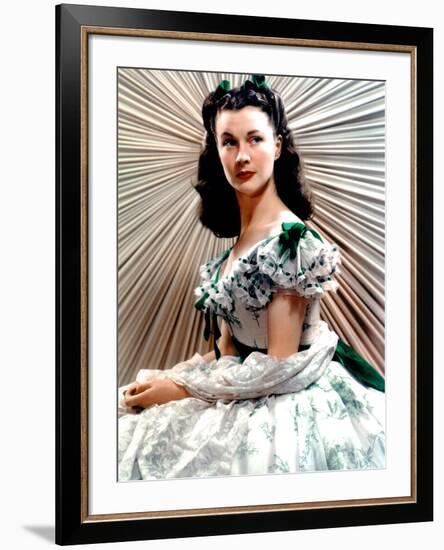 Vivien Leigh, Gone with the Wind, directed by Victor Fleming, 1939 (photo)-null-Framed Photo