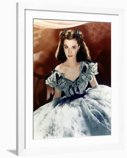 Vivien Leigh, Gone with the Wind, directed by Victor Fleming, 1939 (photo)-null-Framed Photo