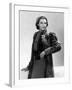 Vivien Leigh in a Gray Lamb Coat, 1937-null-Framed Photo