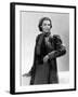 Vivien Leigh in a Gray Lamb Coat, 1937-null-Framed Photo