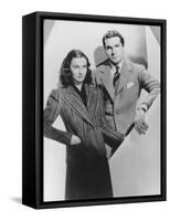 Vivien Leigh, Laurence Olivier-null-Framed Stretched Canvas