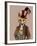 Vivienne Steampunk Fox-Fab Funky-Framed Art Print