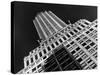 Viwe of the Chrysler Building Which Housed Time Offices from 1932-1938-Margaret Bourke-White-Stretched Canvas