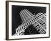 Viwe of the Chrysler Building Which Housed Time Offices from 1932-1938-Margaret Bourke-White-Framed Photographic Print