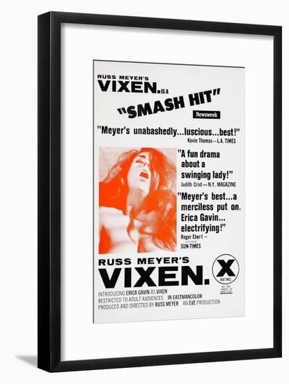 Vixen!-null-Framed Art Print