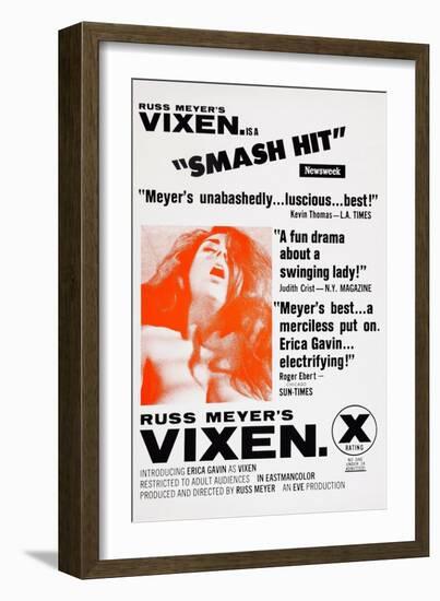 Vixen!-null-Framed Art Print