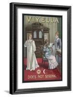 Viyella Nightwear 1890s-null-Framed Art Print