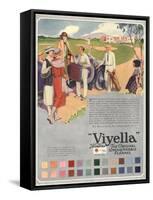 Viyella, Womens Fabrics, UK, 1920-null-Framed Stretched Canvas
