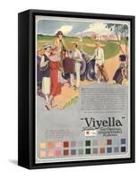 Viyella, Womens Fabrics, UK, 1920-null-Framed Stretched Canvas