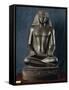 Vizier Nespakashuti Seated in Position of Scribe, from Karnak-null-Framed Stretched Canvas