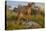 Vizsla Standing in Marine Grass at Beach, Madison, Connecticut, USA-Lynn M^ Stone-Stretched Canvas