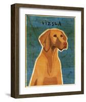 Vizsla-John W^ Golden-Framed Giclee Print