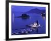 Vlacherna Monastery, Corfu, Ionian Islands, Greece-Katja Kreder-Framed Photographic Print