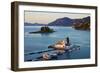 Vlacherna Monastery, Kanoni, Corfu, Ionian Islands, Greek Islands, Greece, Europe-Tuul-Framed Photographic Print