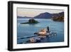 Vlacherna Monastery, Kanoni, Corfu, Ionian Islands, Greek Islands, Greece, Europe-Tuul-Framed Photographic Print