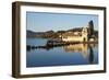 Vlacherna Monastery, Kanoni, Corfu, Ionian Islands, Greek Islands, Greece, Europe-Tuul-Framed Photographic Print